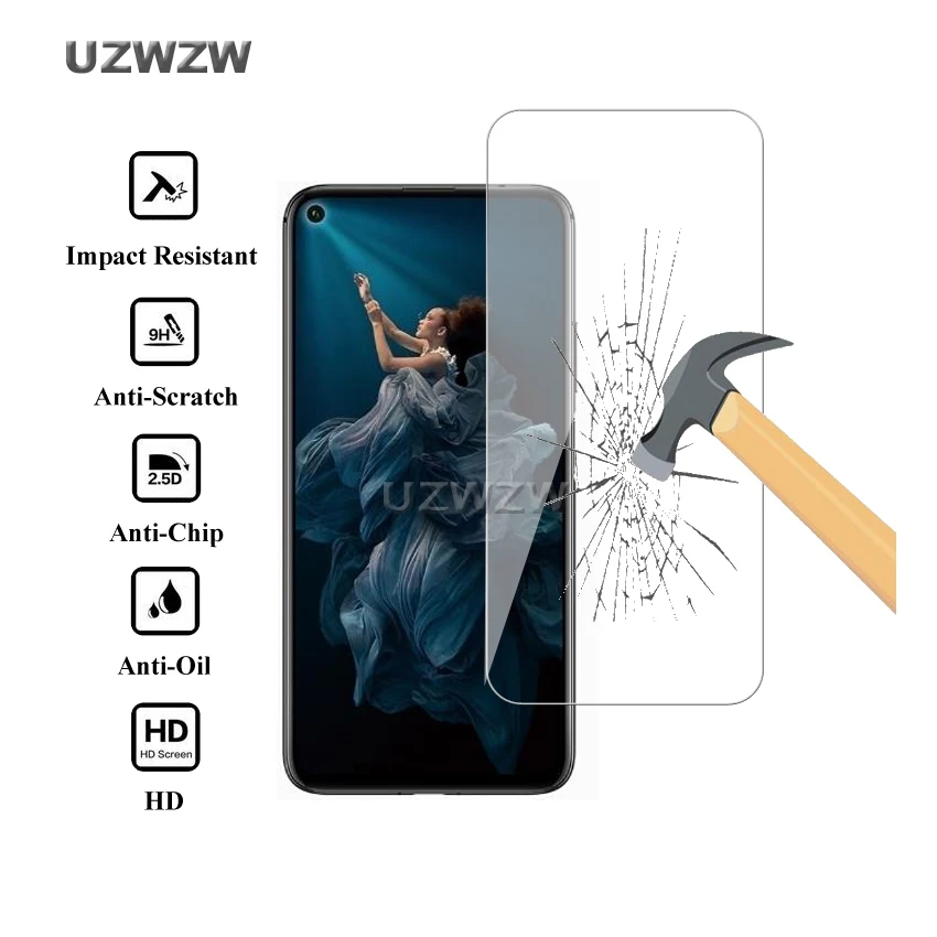 2.5D HD Tempered Glass For Huawei Honor 20 Pro / Honor 20 lite Screen Protector Protective Glass For Huawei Honor 20 Pro