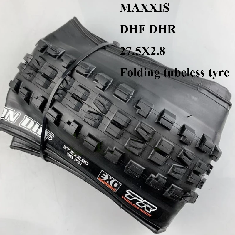 Велосипедная бескамерная шина MAXXIS 27 5*2 8 3C TLR DH 5 er складная для горного велосипеда