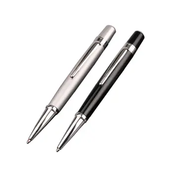 

Luxury Mini Metal Ballpoint Pen Roller 1.0mm Black Ink Business School Supplies 19QA