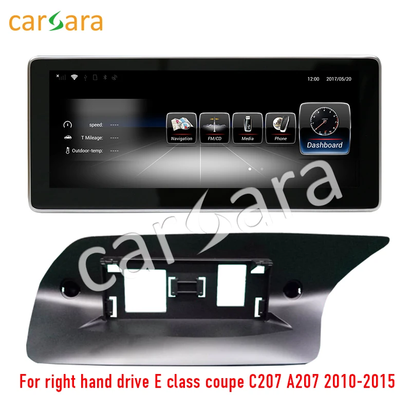 Android GPS навигатор для Mercedes Benz E Class правый руль купе C207 кабриолета A207 2010 15 сенсорный