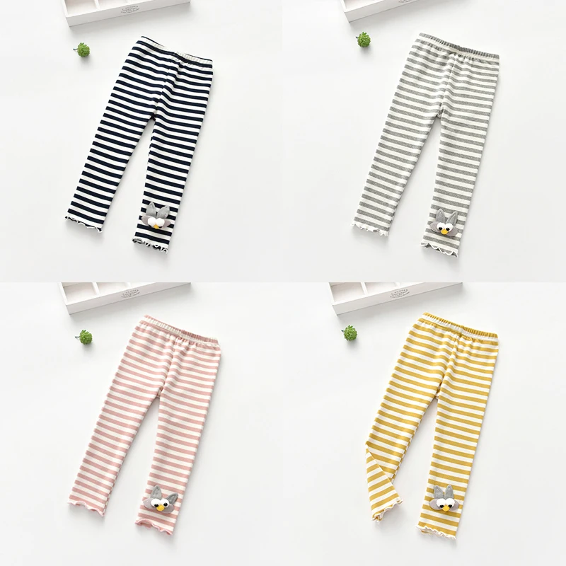 2-6T Autumn Cotton Toddler Pantyhose Children Pants Girls Ankle-length Leg Warmer Leggings Baby Girl Leggings
