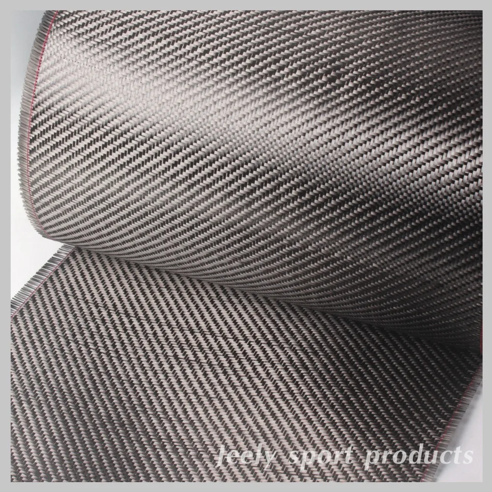 31cm Width 3.2m/Roll 3K 200g Twill Weave Carbon Fiber Cloth