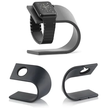 

U Type smart watch holder Metal Kickstand Cradle Aluminum Charger Charging Stand Dock Station Bracket For Apple Watch iWatch