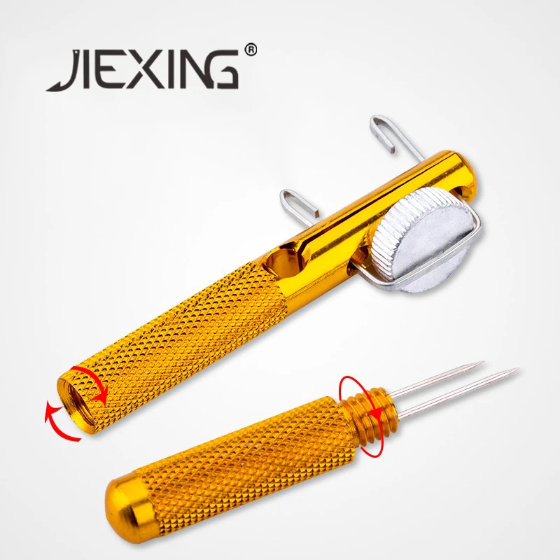 Рыболовная леска JIEXING из алюминиевого сплава крючок яруса двухсторонняя игла