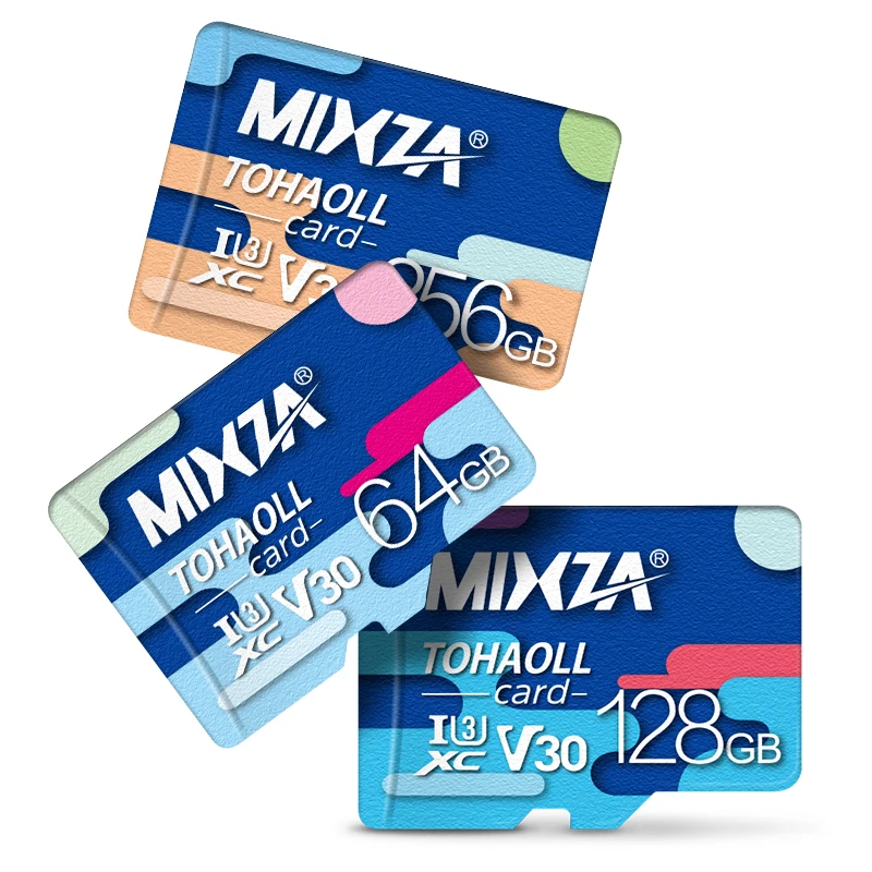 MIXZA Micro SD карта флешка 32 ГБ Class 10 16 ГБ/64 ГБ/128 ГБ Class10 UHS-1 карты памяти флэш-памяти Microsd для смартфонов