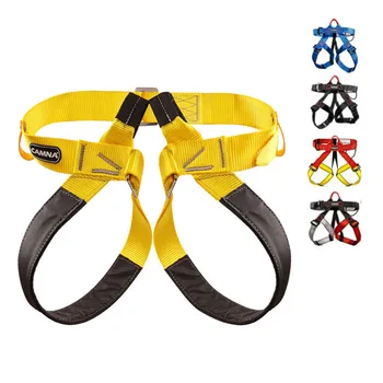 

Professional Climbing Harness Outdoor Sports Safety Belt Rock Waist Support Half Body Harness Aerial Survival Equipment