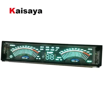 

VFD Display VU Meter Audio Level dB Meter Mono Power Amplifier Panel For Media speakers and amplifiers T0238