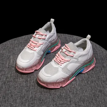 

Women Running Shoes Breathable Big Sport Athletic For Women Boots Fly Weave Outdoors Trainers Walking Sneakers Jogging Footwear