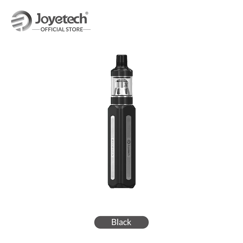 Черный Joyetech Exceed X Kit 1000 мАч батарея с 1,8 мл Exceed X распылитель подходит EX катушки/EX-M 0.4ом катушки электронные сигареты vape комплект - Цвет: Черный