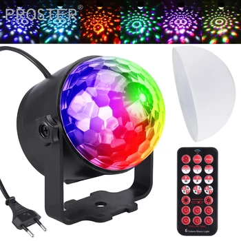 

Proster LED party lamp RGB party light effect for ball light stage for Crystal Magic Ball Light AC100-240V/50-60HZ