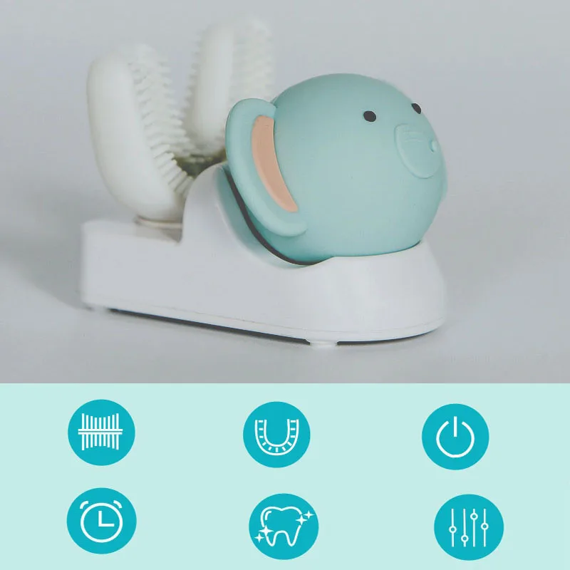 hot sale Children's U-Shaped Electric Toothbrush Child Automatic Mouth-Mounted Toothbrush USB Induction Charging Electric Toothb hot sale Children's U-Shaped Electric Toothbrush Child Automatic Mouth-Mounted Toothbrush USB Induction Charging Electric Toothb