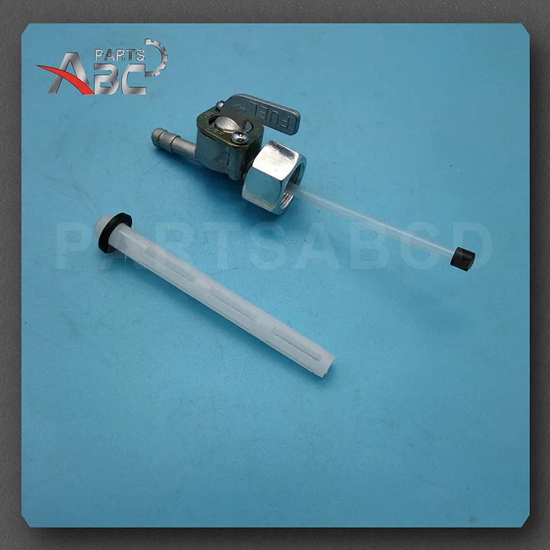 Gas Fuel Valve Petcock Gas Shut Off Switch For  50cc 70cc 90cc 110cc 125cc 150cc ATV Go Kart motorcycle throttle cable choke line length from 70cm to 300cm 8mm 10mm thread for 50cc 70cc 90cc 110cc 125cc dirt pit bike atv