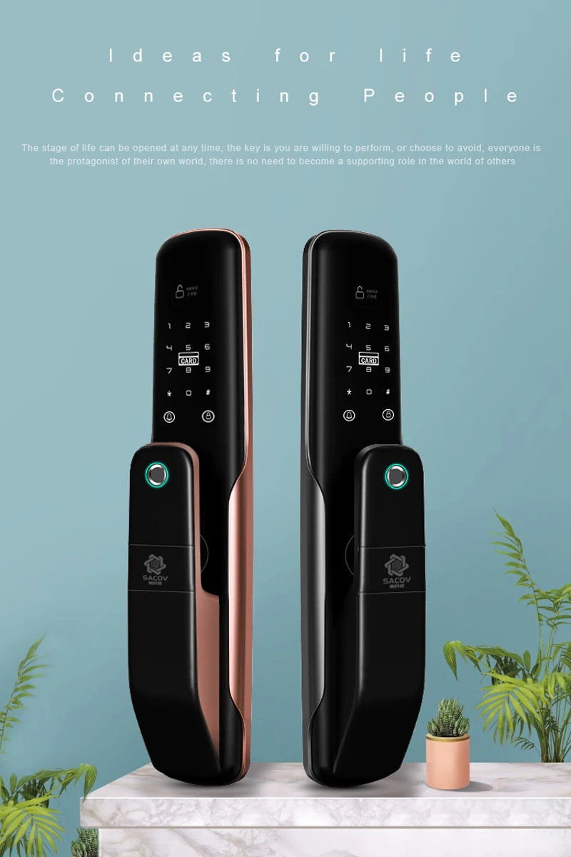 

Automatic intelligent fingerprint lock Fingerprint Door Lock Intelligent Electronic Lock Fingerprint Verification With Password