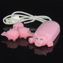 Милый Свинья мать Кормление стол USB2.0 трехпортовый концентратор Высокоскоростной разветвитель портативное зарядное устройство адаптер для iPad/планшета/смартфонов