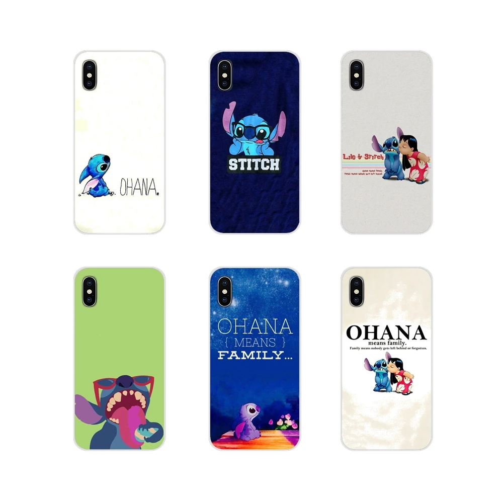 Lilo And Stitch семья Охана для samsung Galaxy A3 A5 A7 A9 A8 Star A6 Plus 2018 2015 2016 2017 аксессуары чехлы
