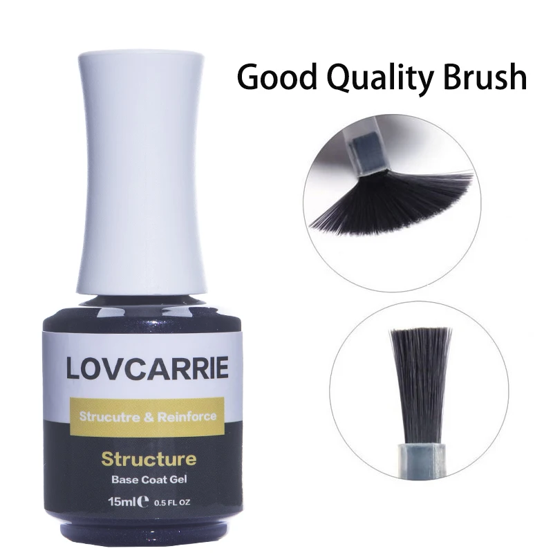Nail Gel Primer Structure Base Coat Thick Rubber Reinforce Resin Hard Gellak 15ml For Nails Art