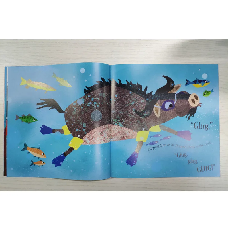 How Do You Do, mr gnu English Original Children Picture Book Early Childhood English Book How Do You Do, mr gnu English Original Children Picture Book Early Childhood English Book