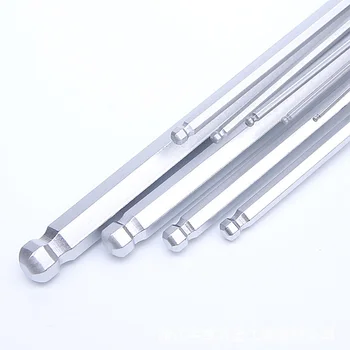 

9 Pcs/set Hexagon Allen Hex Key Ball End Torque L-type Repair Tools Wrench