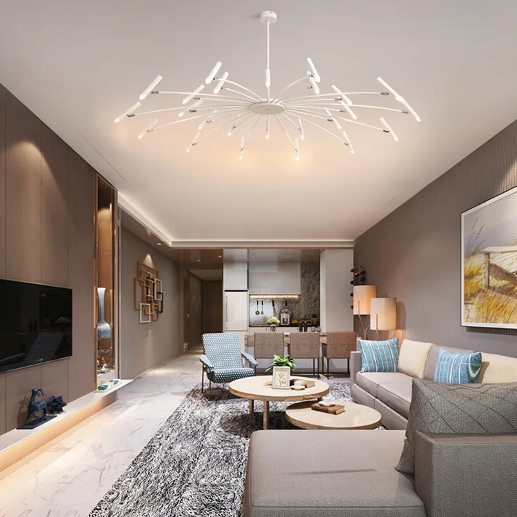 

modern Glass Ball LED pendant Lights Magic Bean pendant lamp Nordic Bedroom Living Room Restaurant Bar Kitchen LED Hanging Lamp