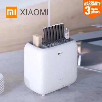 

XIAOMI MIJIA XIAODAIJING Household UV Sterilization Knife Holder Chef Cleavers Sterilizers Kitchen Cooking Knives Stand Utensils