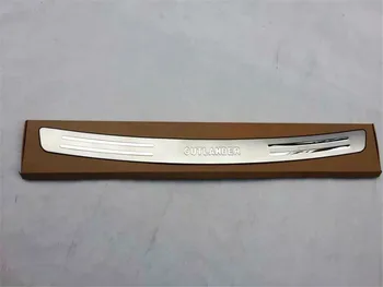 

stainless steel Rear bumper Protector Sill For Mitsubishi Outlander 2013 2014 2015 2016 2017 2018 Car-styling