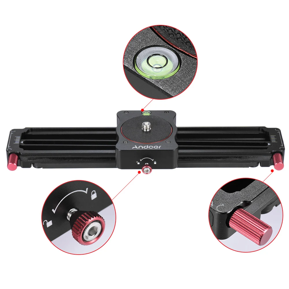 Andoer GT MN280 280 мм Мини Ручной трек слайдер для смартфона GoPro следить за фокусом