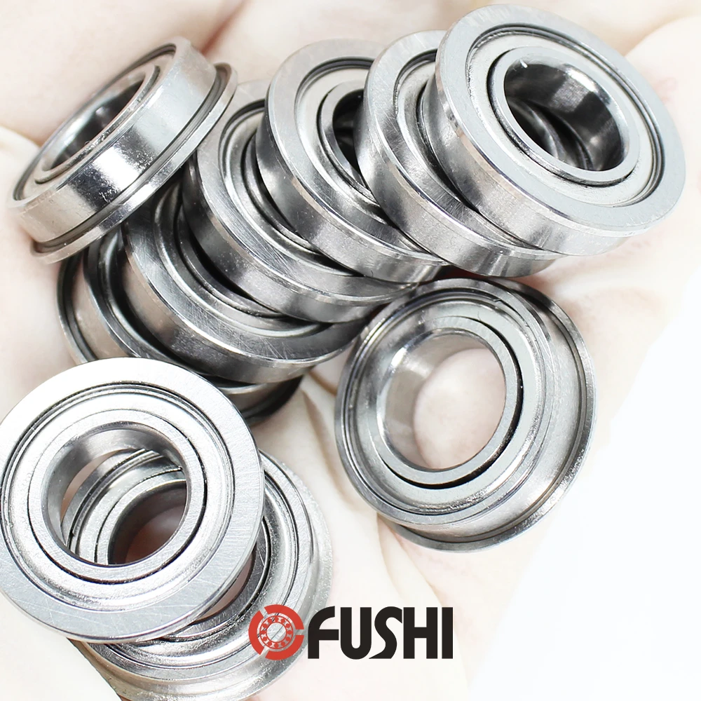 SF608ZZ Flange Bearing 8x22x7 mm 10PC Double Shielded Stainless Steel Flanged SF608 Z ZZ Ball Bearings SF608-2Z SF608Z exterior door threshold