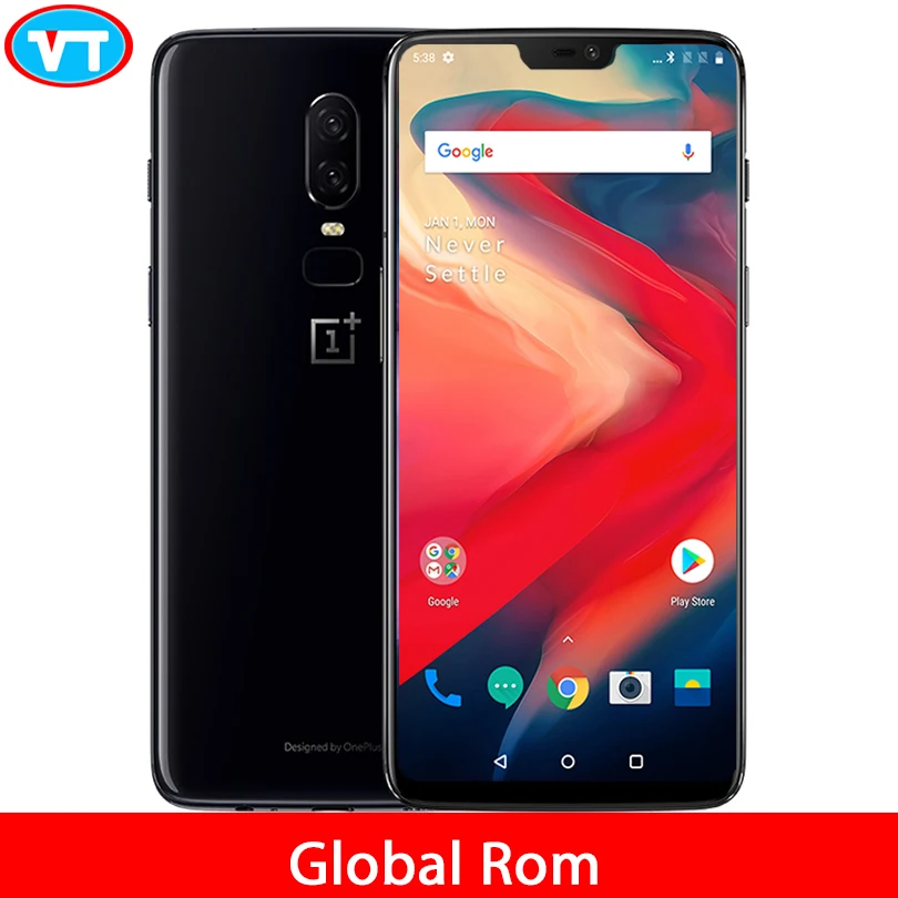 OnePlus 6 смартфон с восьмиядерным процессором Snapdragon 845 ОЗУ ГБ ПЗУ 64 20 Мп + 16