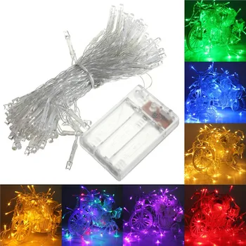 

40 LED Fairy Lights 4M LED String Lights Battery Operated for Xmas Garland Party Wedding Decoration Christmas Flasher