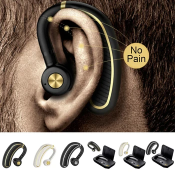 

K21 Business Bluetooth Earphone Sweatproof Wireless V4.1 Earpiece with Noise Reduction Mic Earbuds