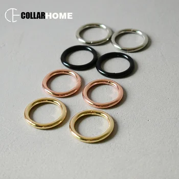 

200pcs 25mm metal O rings non-Welded wheel buckle dog harness backpack bag straps O shaped connection parts DIY sewing accessory