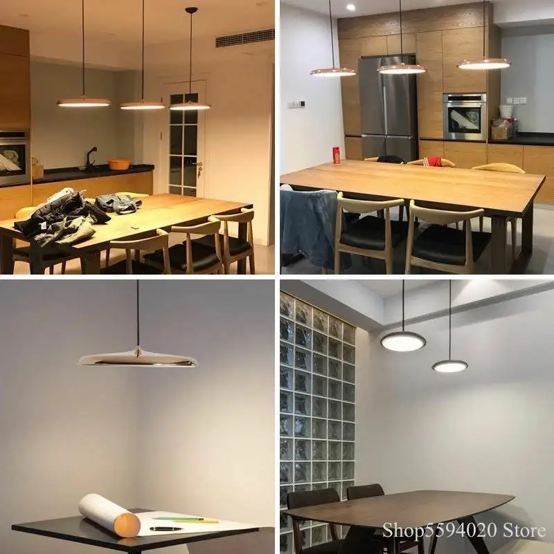 Светодиодный подвесной светильник из скандинавского акрила в современном стиле