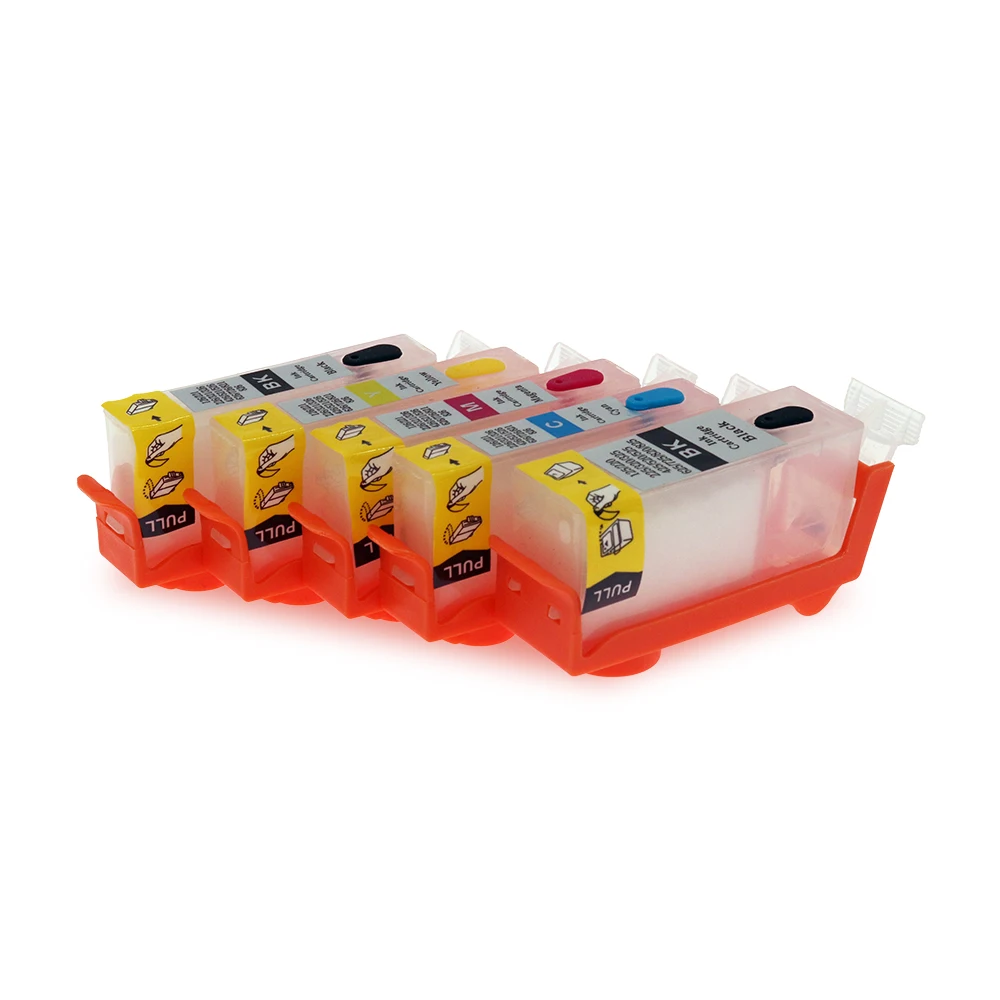 5pcs for Canon pgi220 Refillable Cartridges MP980 MP990 IP3600 IP4600 IP4700 MP540 MP540X MP550 MP560 MP620 MP620B PGI 220 221 | Компьютеры