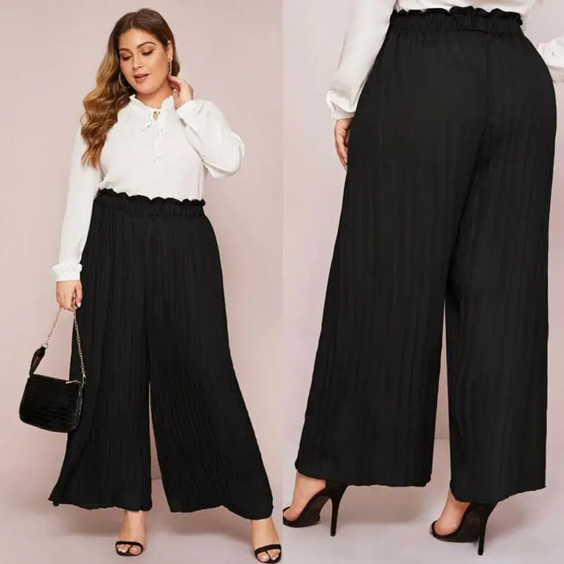 Super large size plus size Women Pants 
