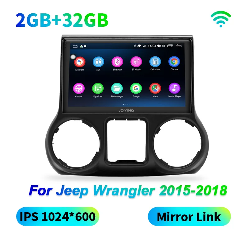 2GB 32GB 15to18 Радуясь 1" ips Android стерео автомобильное радио головное устройство для JEEP WRANGLER 2011- gps навигация автомобильный мультимедийный SWC BT Wifi 4G OBD2 - Цвет: 2GB 32GB 15to18