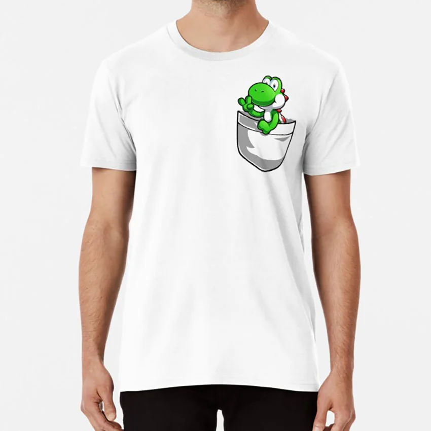Pocket Yoshi футболка yoshi mario pocket super mario luigi видео игра bros brothers plumber Милая