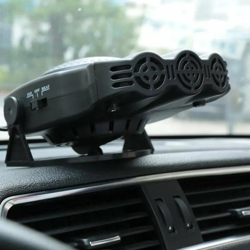 2 в 1 автомобиль hearter 300 Вт авто электрического нагревательного элемента 12/24V Портативный обогревателем вентилятор с выдвижной ручкой салона Электрический нагреватель стекол