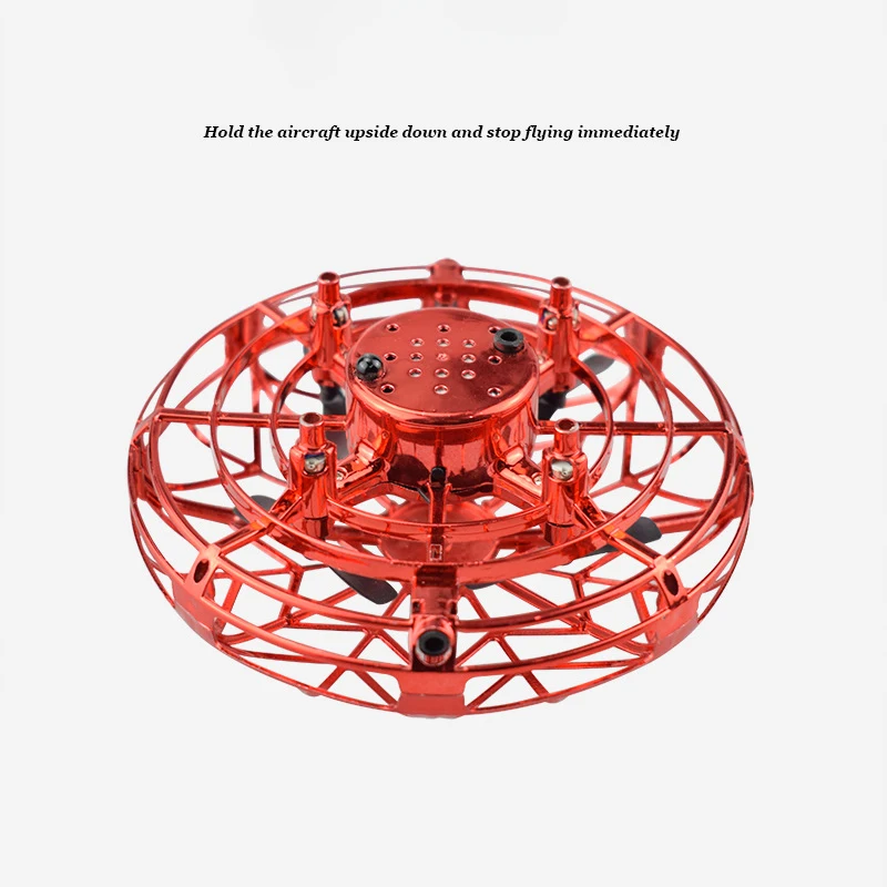 Mini Drone UFO Hand Operated RC Helicopter Quadrocopter Dron Infrared Induction Aircraft Flying Ball Toys For Kids Mini Drone UFO Hand Operated RC Helicopter Quadrocopter Dron Infrared Induction Aircraft Flying Ball Toys For Kids