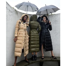 MissFoFo новая Офисная Женская зимняя куртка, модная верхняя одежда высокого качества, размер S-XXL, длинное пальто на молнии, тонкое, Крутое