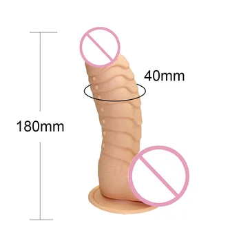OLO Strapon Big Dick Orgasm Massage Dinosaur Scales Dildo With Suction Cup G-spot Stimulate Real Huge Cock Silicone Sex Toys 5