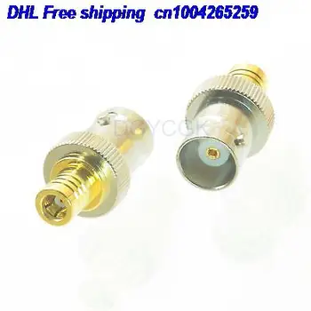 

DHL 50pcs Conversion Adapter BNC female F to SMB female F coaxial connector adapter connector 22cs