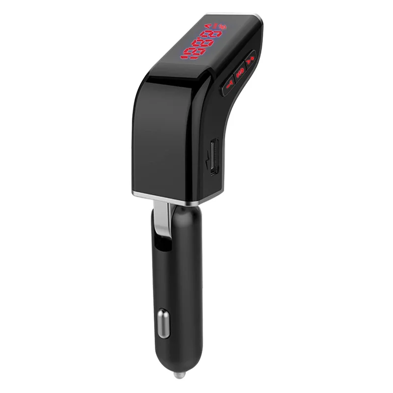 Автомобильный Bluetooth fm-передатчик беспроводной Handsfree авто MP3 плеер двойной USB быстрое зарядное устройство FKU66
