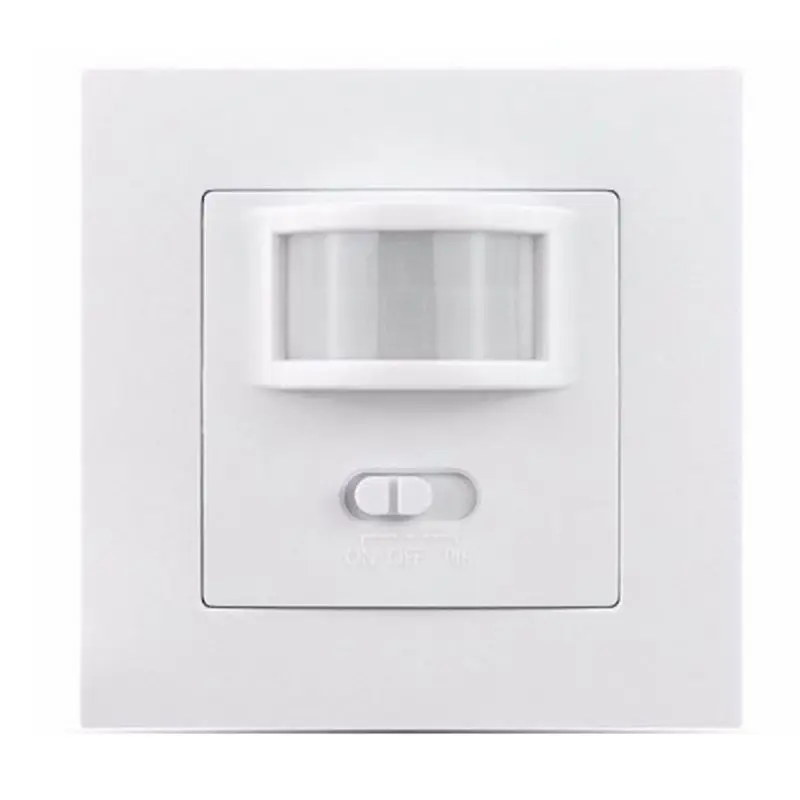 

Infrared PIR Motion Sensor Switch PVC Recessed Wall Lamp Light Bulb AC 110-240V R9JF
