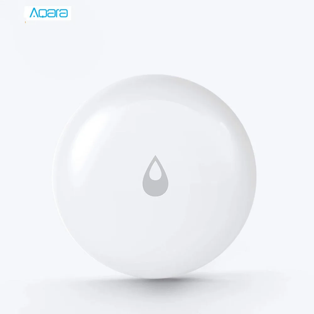 Датчик погружения воды Aqara Flood Sensor детектор связи с заливающей водой система Zigbee