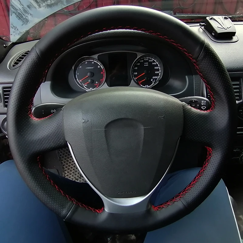 Car Steering Wheel Cover For Honda Fit 2009 2010 2011 2012 2013 City