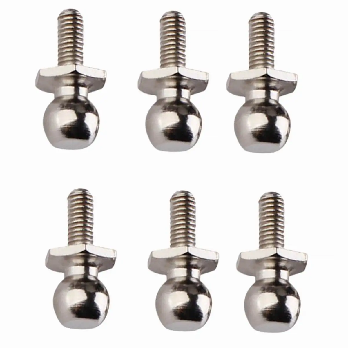 6x Hsp 02038 Ball Head Screws Stainless Steel Spherical Bolts Fasteners