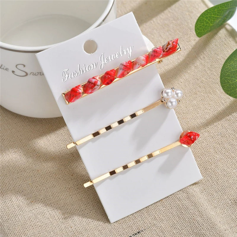 Terreau Kathy, жемчужные заколки для волос, женские заколки для волос, модные шпильки, заколки, трендовая оболочка ZA, для укладки волос, ювелирный подарок - Окраска металла: H259