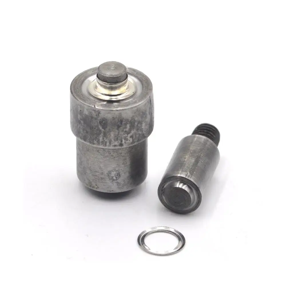 Eyelet Grommet Dies 1Set Eyelet Grommet Die 1.5mm 2mm 2.5mm 3mm 4mm 5mm 6mm 8mm 10mm 12mm 14mm 17mm 20mm For Hand Press Tool Machine