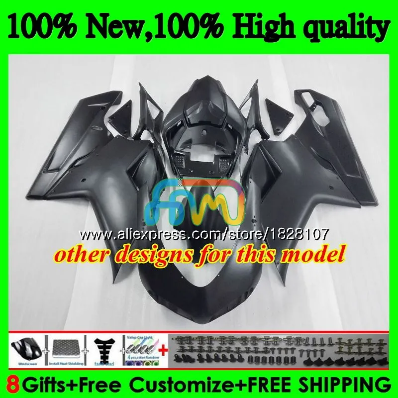 848 1098 для поездок на мотоцикле DUCATI 848R 1098R 1198 07 08 09 10 белый черный 11 70BS. 35 1098S 848S R 1198S 2007 2008 2009 2010 2011 2012 обтекатель