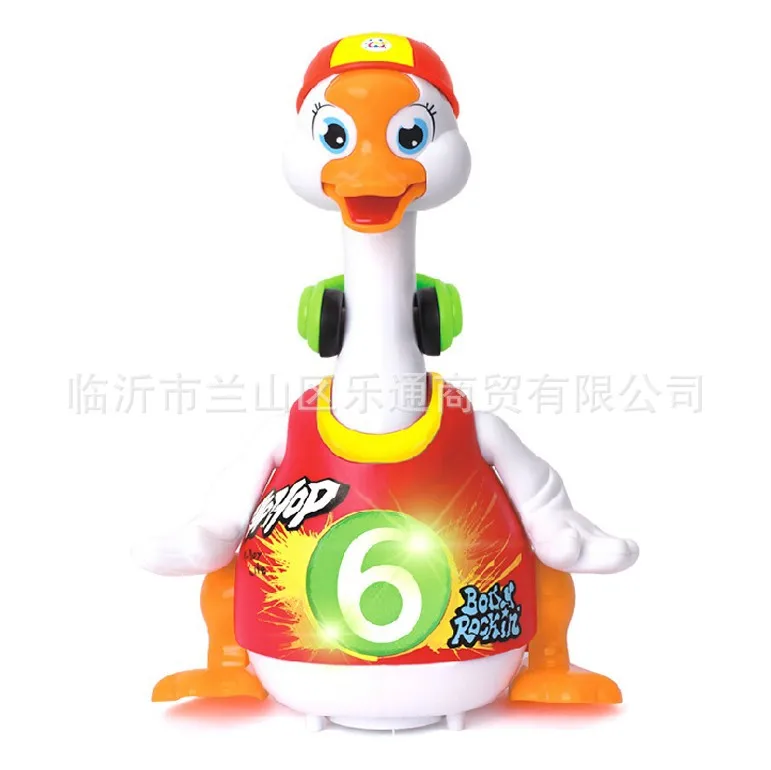 

Huile toys 828 Sway Goose Children'S Educational Multidirectional Electric Dancing Interactive Light Music